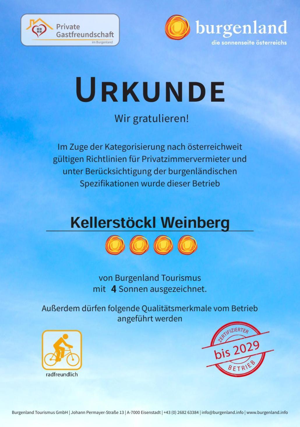 Kellerstoeckl Weinberg Vila Eisenberg an der Pinka Exterior foto